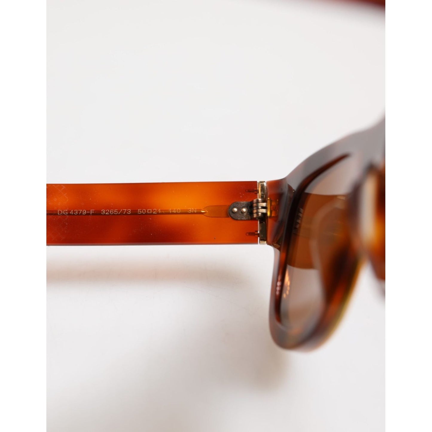 Dolce & Gabbana Green Brown Marbled Acetate DG4379-F Eyewear Sunglasses GLA1365