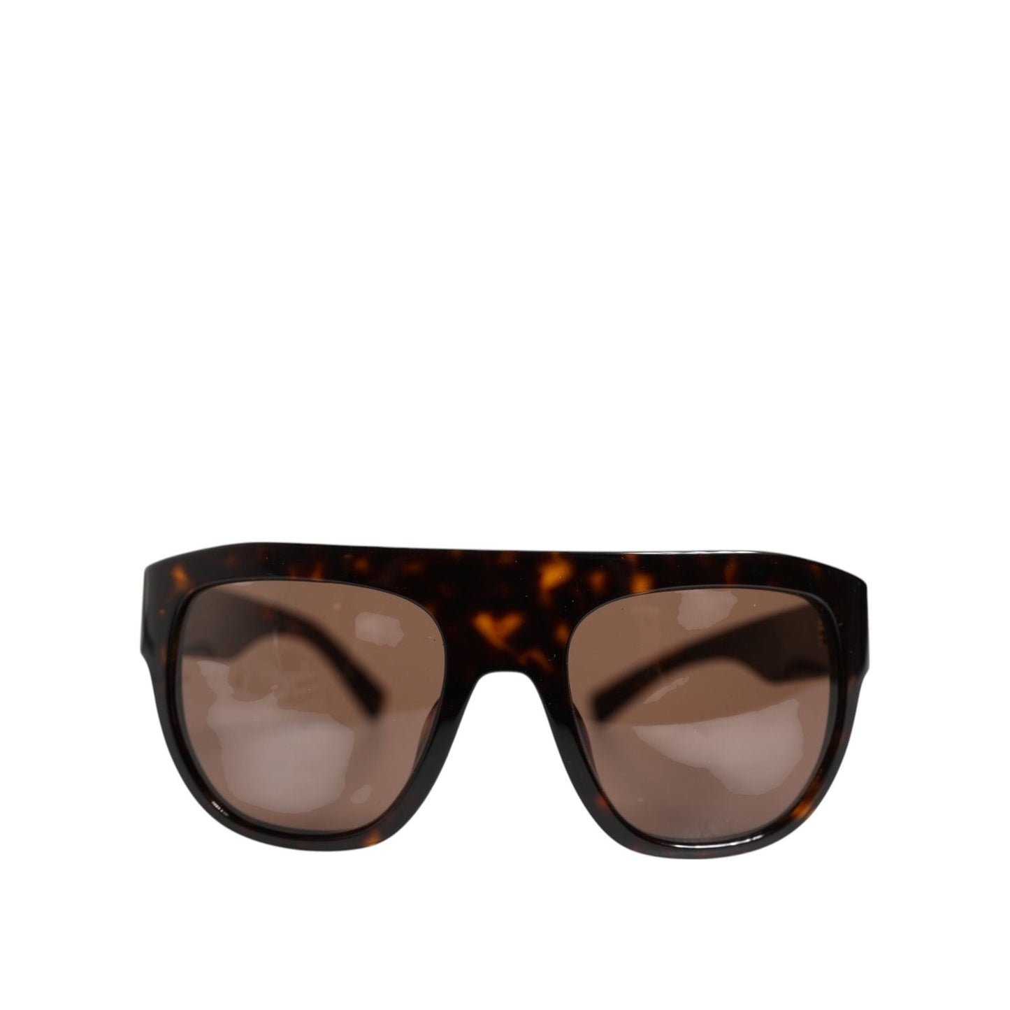 Dolce & Gabbana Dark Brown Havana DG4398F Square Frame Eyewear Sunglasses