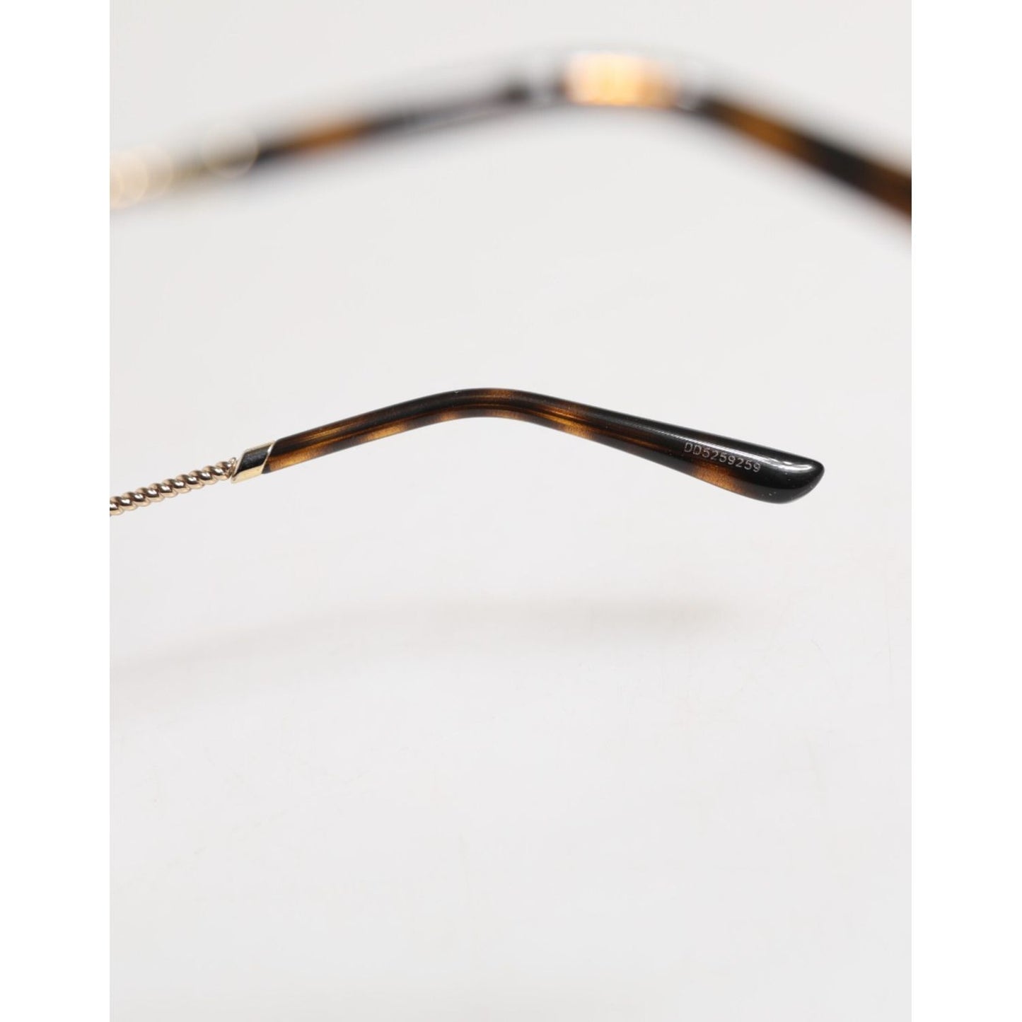Dolce & Gabbana Gold Brown Gradient Square DG2267 Eyewear Sunglasses GLA1378