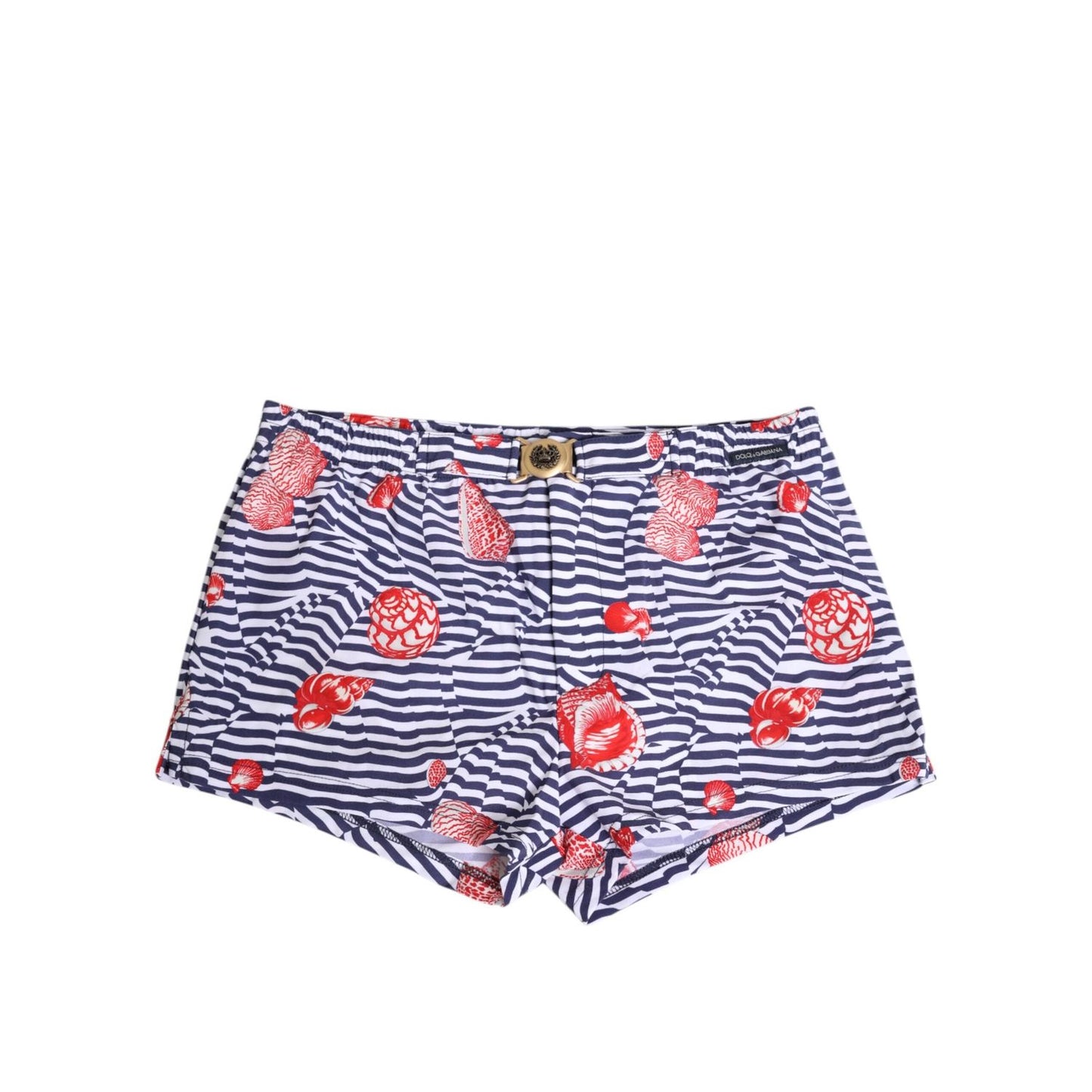 Dolce & Gabbana Multicolor Striped Beachwear Swim Trunk Swimwear BIK1679-4