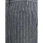 Brunello Cucinelli Linen Pants BR-MH542P8492C001-IT44 | L