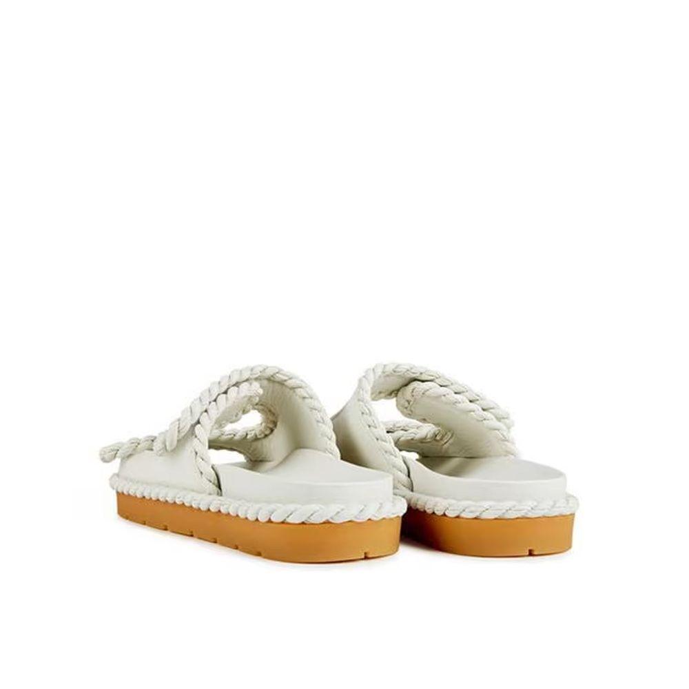 Bottega Veneta Jack Flat Mule Sandals BO-8735265030356-EU41/US11