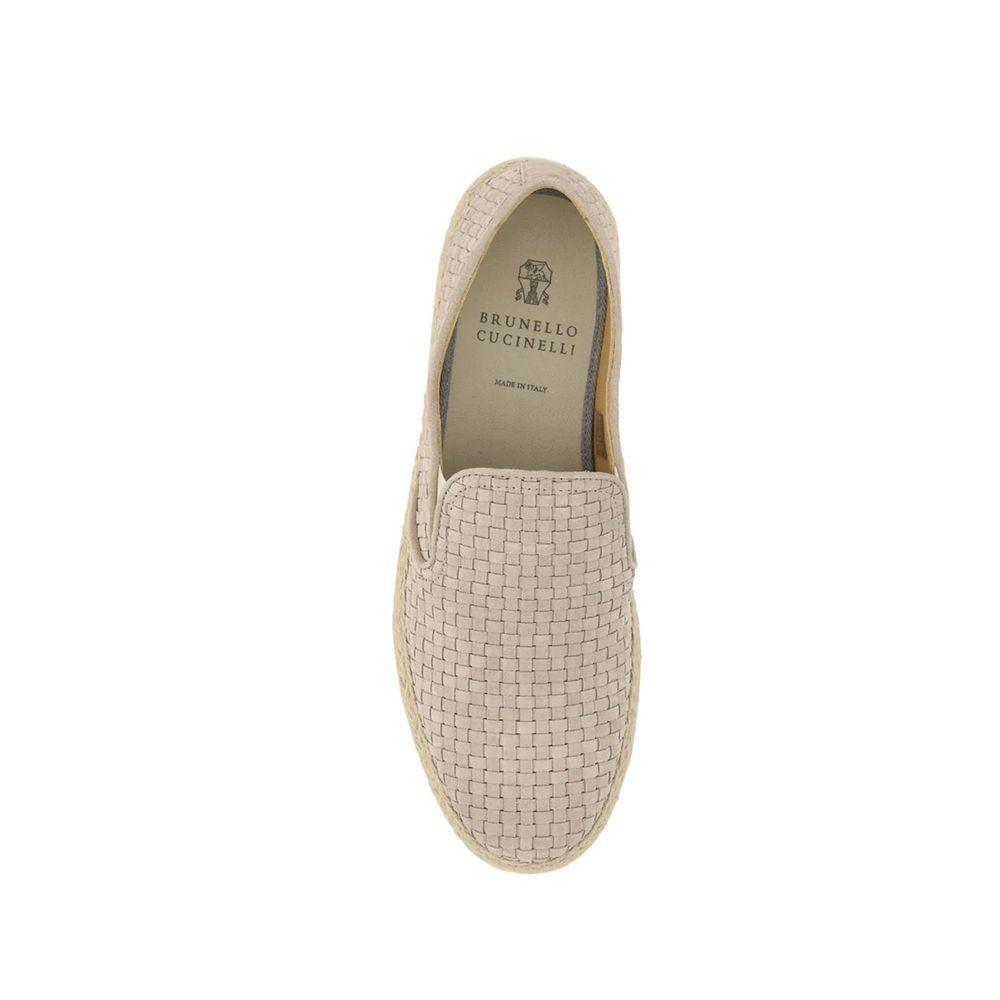 Brunello Cucinelli Leather Loafers BR-8735282397396-EU39.5/US6.5