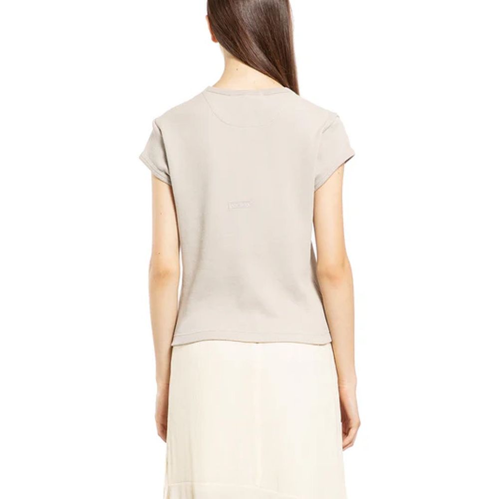 Acne Studios Beige Cotton T-Shirt