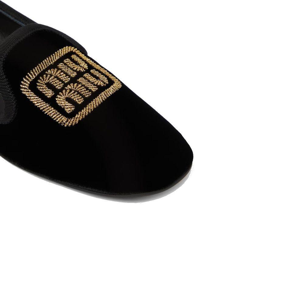 Miu Miu Logo Velvet Flats MI-8735527665876-35