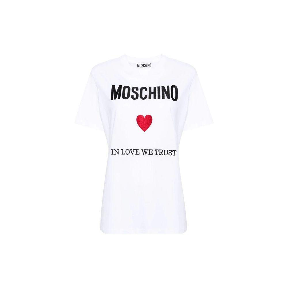 Moschino Couture In Love We Trust T-Shirt MO-8735532646612-42