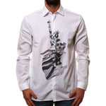 Neil Barrett State Of Liberty Cotton Shirt NE-8735534776532-39