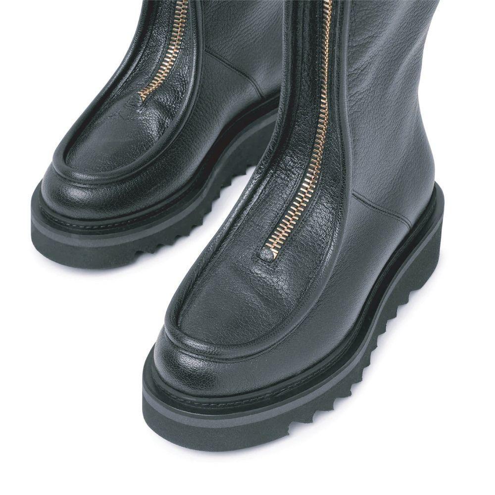 Salvatore Ferragamo Eurialo Leather Boots SA-8736573980884-EU40/US10