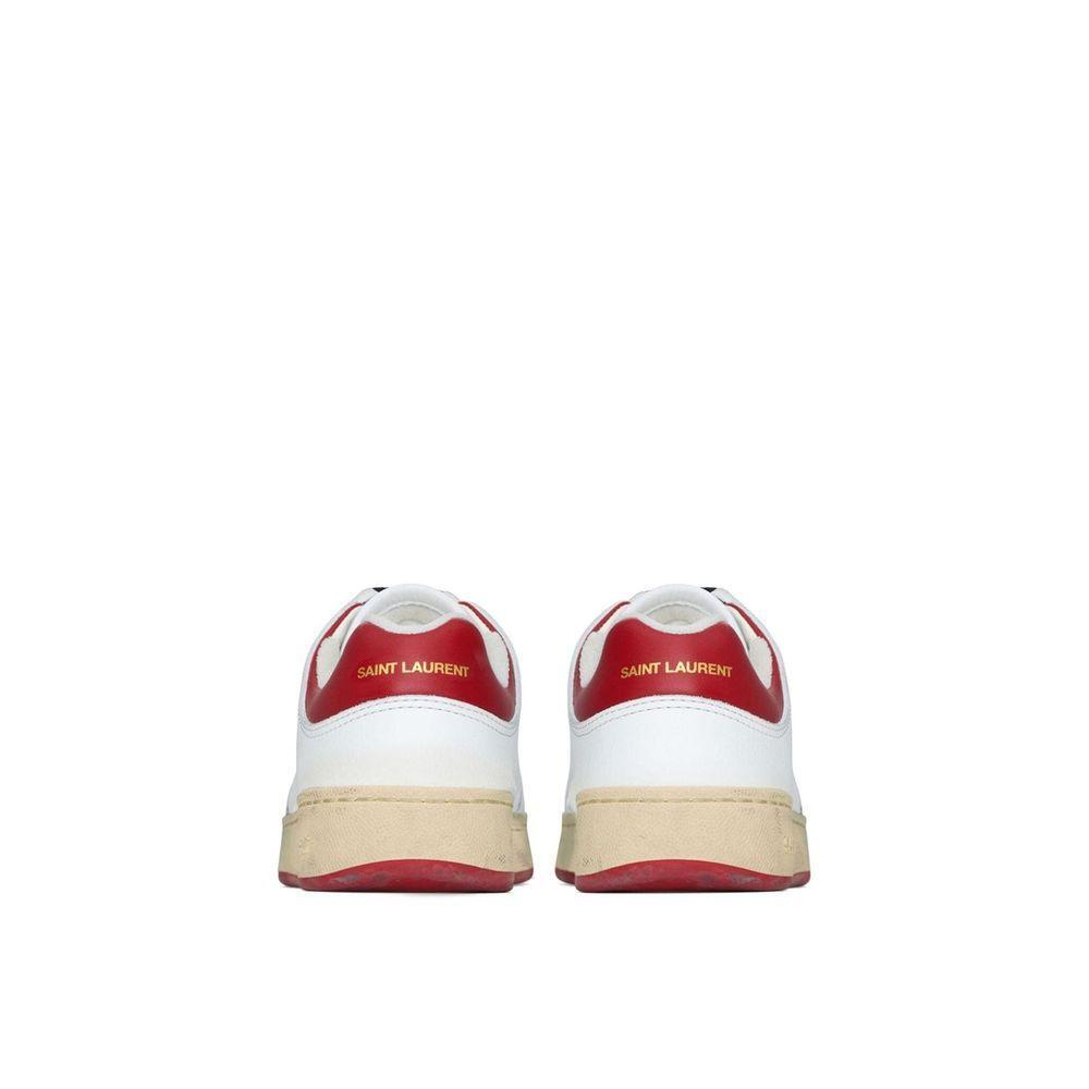 Saint Laurent Leather Sneakers SA-8735569051860-EU41/US8