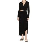 Off-White Cut-Out Midi Dress OF-8736528105684-42