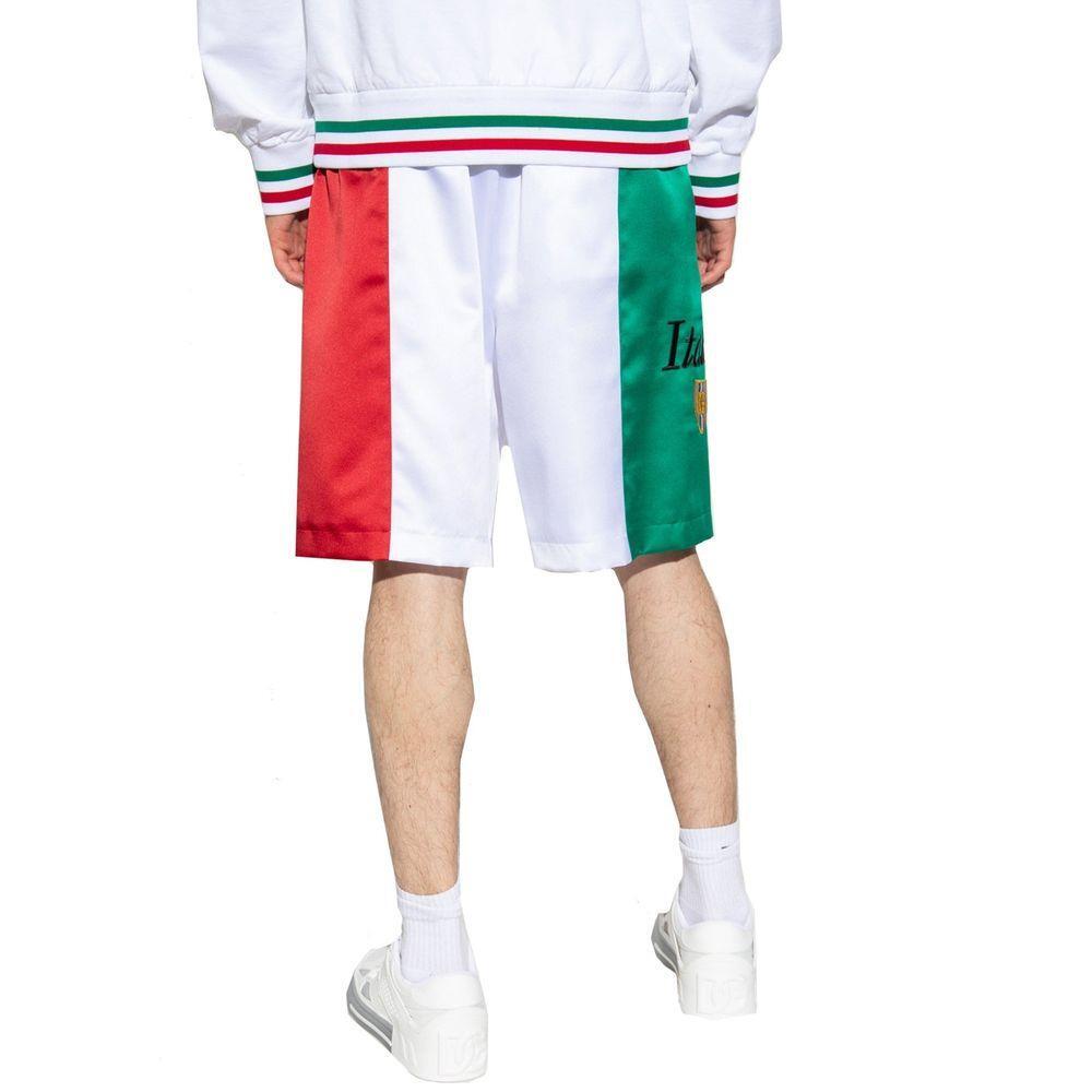 Dolce & Gabbana Satin Shorts DO-8736359612628-IT46 | S