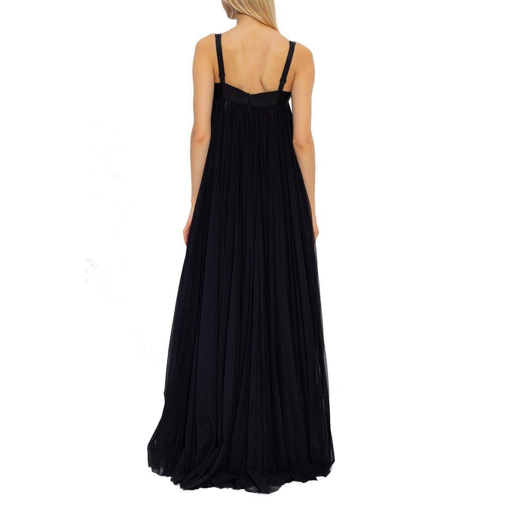 Dolce & Gabbana Maxi Pleated Dress DO-8736357384404-44
