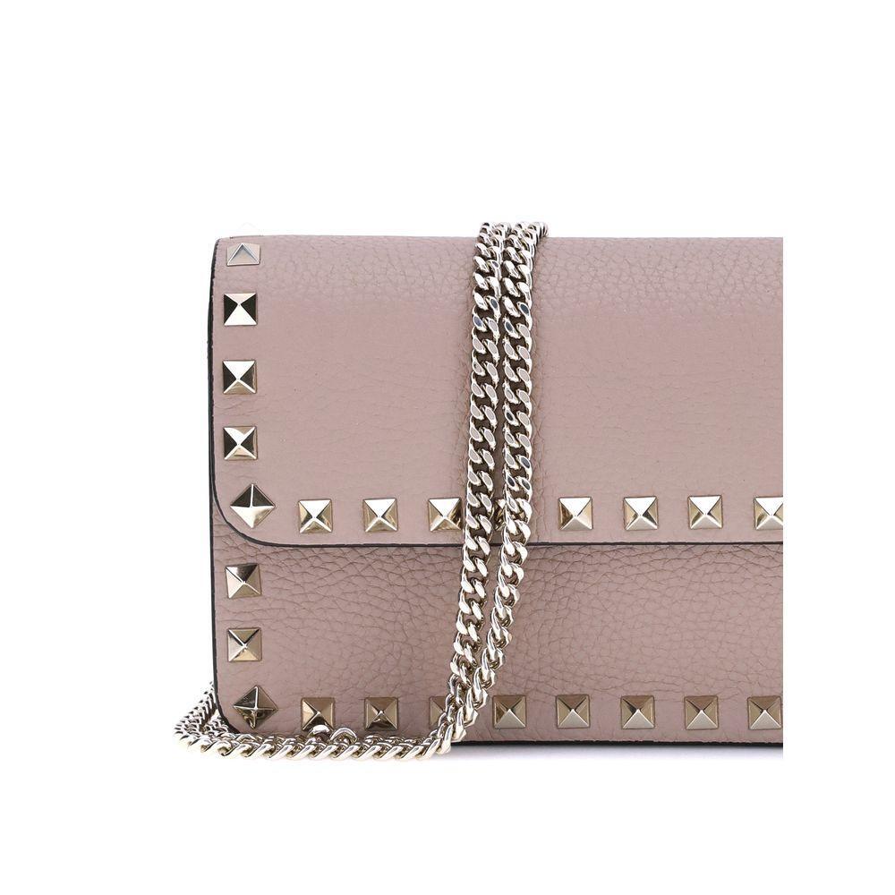 Valentino Garavani Rockstud Pochette with chain VA7W2P0S61VSHP45BB