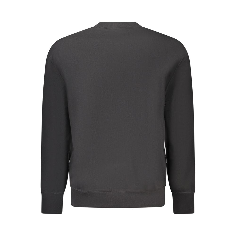 Calvin Klein Black Cotton Men Sweater CA-39193-XL