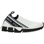 Dolce & Gabbana White Fabric Chunky Sneakers DO-8547147546889-EU35/US5