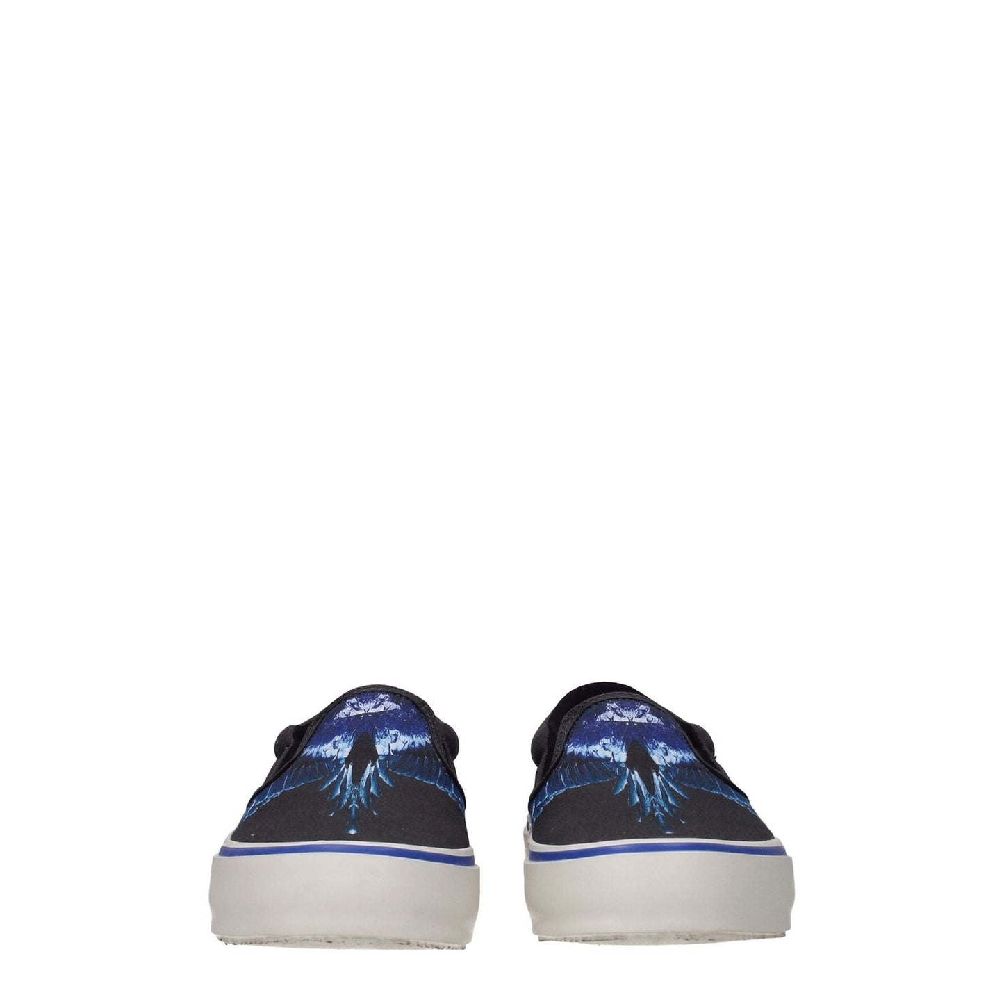 Marcelo Burlon Black Fabric Slip-On Loafers MA-8547167764745-EU40/US7