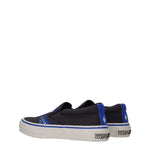Marcelo Burlon Black Fabric Slip-On Loafers MA-8547167764745-EU40/US7