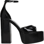 Paris Texas Black Leather Platforms PA-8547224486153-EU40/US10