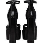 Paris Texas Black Leather Platforms PA-8547224486153-EU40/US10
