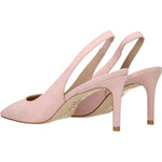 Stuart Weitzman Pink Leather Mid Heel Pumps ST-8547313713417-EU35.5/US5.5