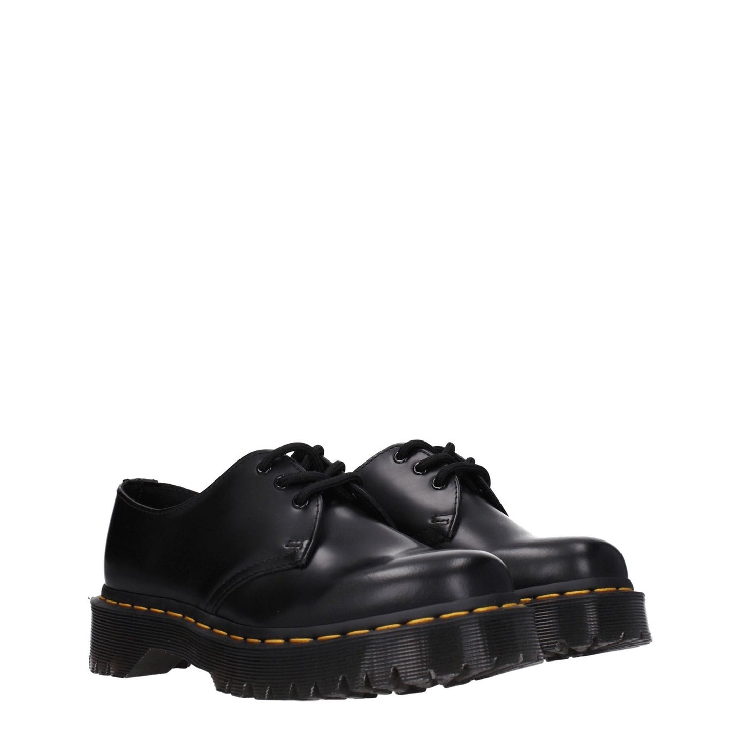 Dr. Martens Black Leather Oxfords And Derbies DR-8547455861001-EU36/US6