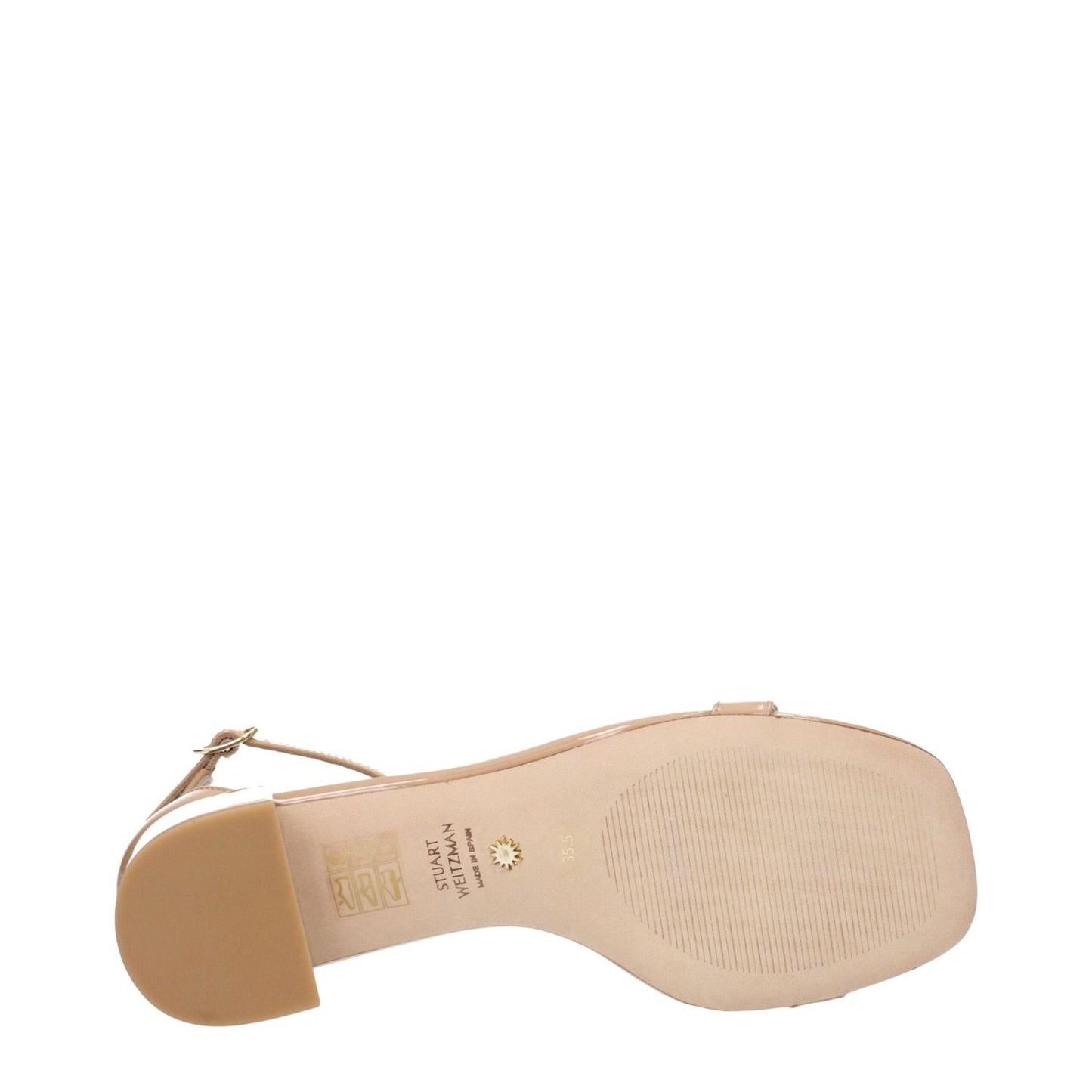 Stuart Weitzman Pink Leather Flat Sandals ST-9250405384457-EU36/US6