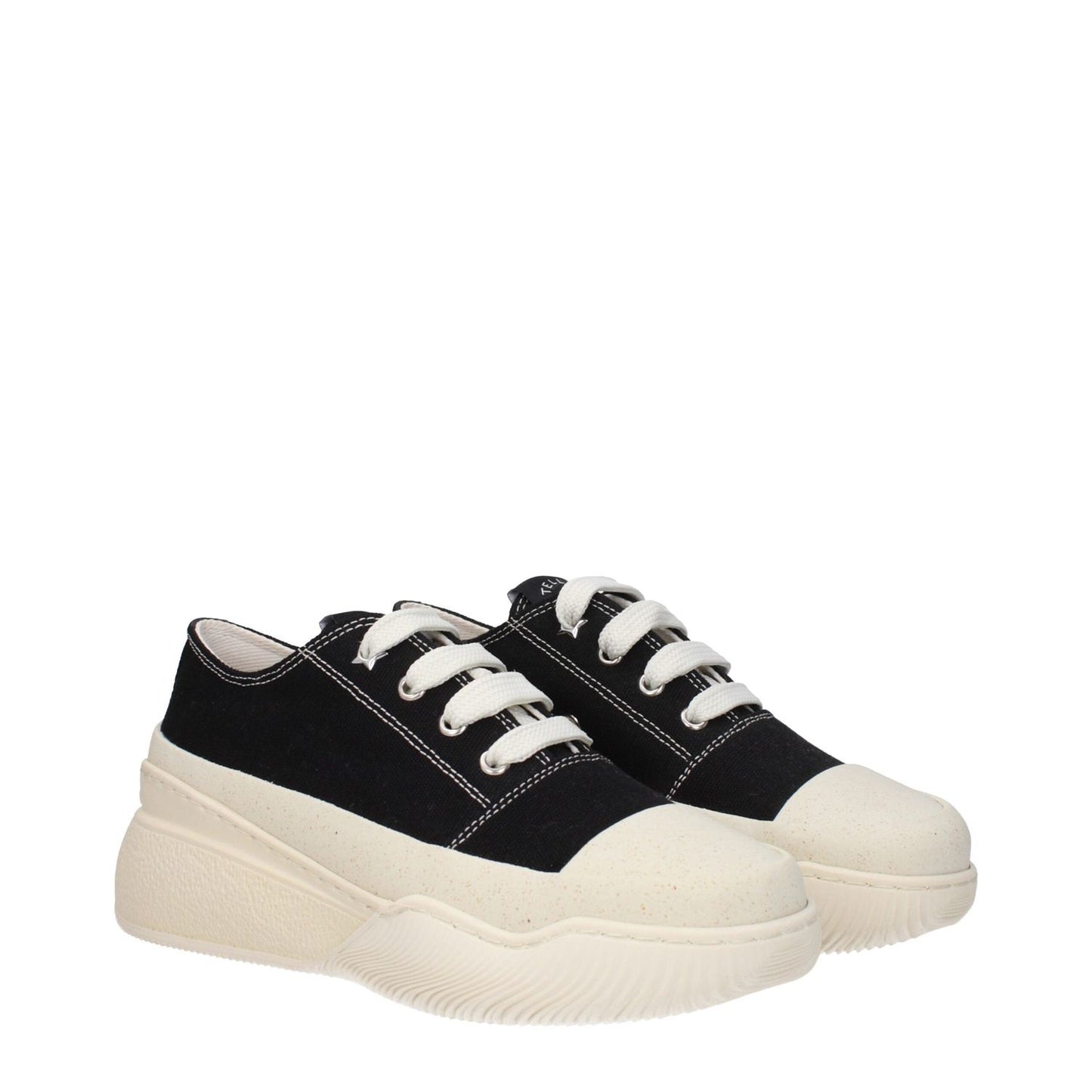 Stella McCartney Black Fabric Chunky Sneakers ST-9256244085001-EU41/US11