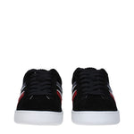 Moncler Black Leather Low Tops MO-9353168355593-EU40/US7