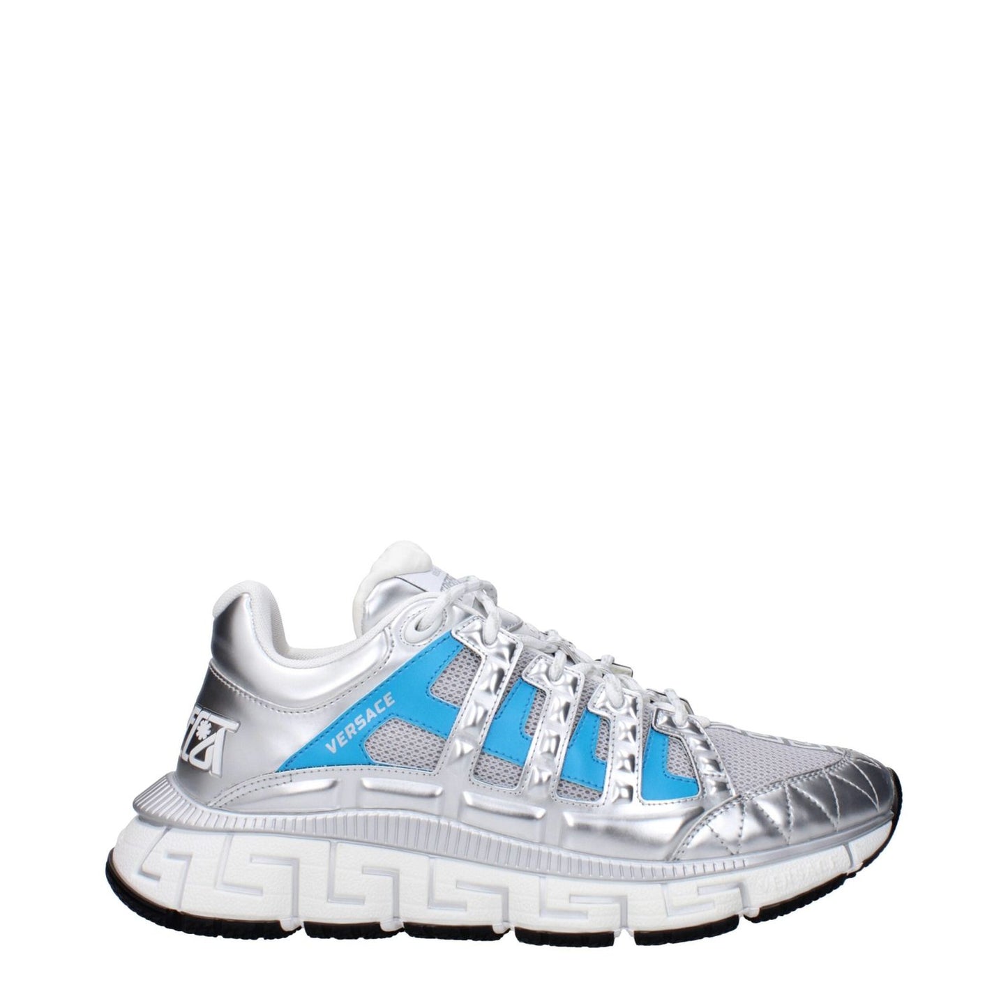 Versace Gray Fabric Athletic Sneakers VE-14884856955145-EU44/US11
