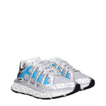 Versace Gray Fabric Athletic Sneakers VE-14884856955145-EU44/US11