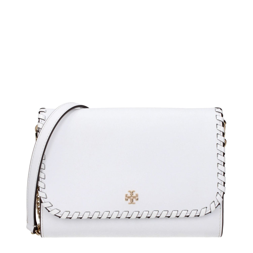 Tory Burch White Leather Clutch Bags TO15142534545673BT