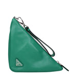 Prada Green Leather Clutch Bags PR15185802690825BT
