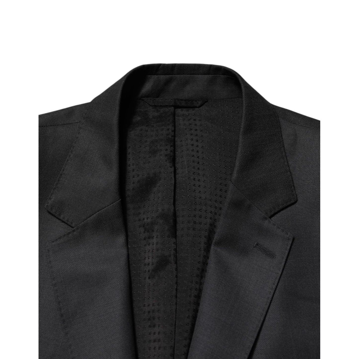 Dolce & Gabbana Dark Gray Wool Single Breasted 2 Piece Suit KOS2364-52