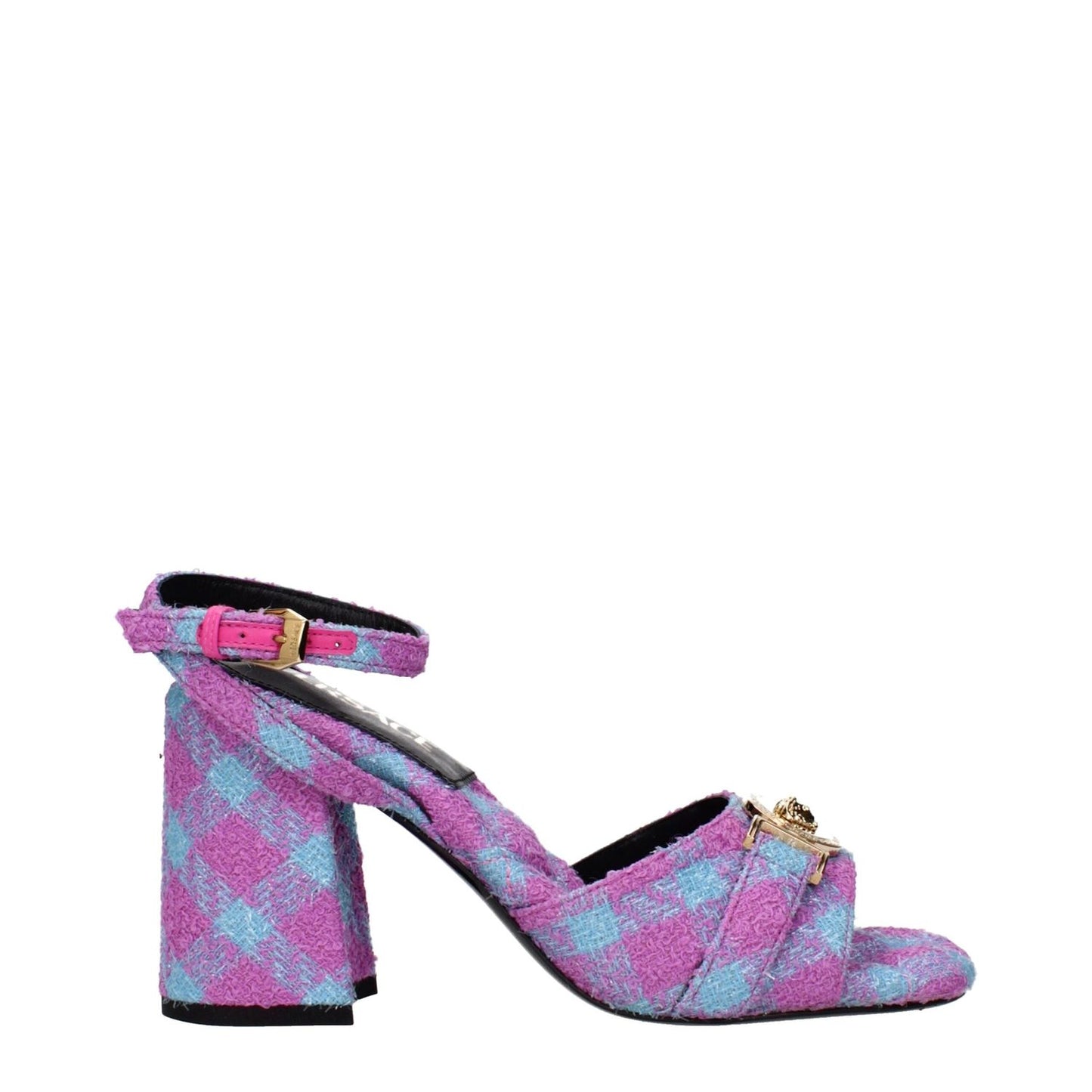 Versace Pink Fabric Platforms VE-15222421782793-EU36/US6