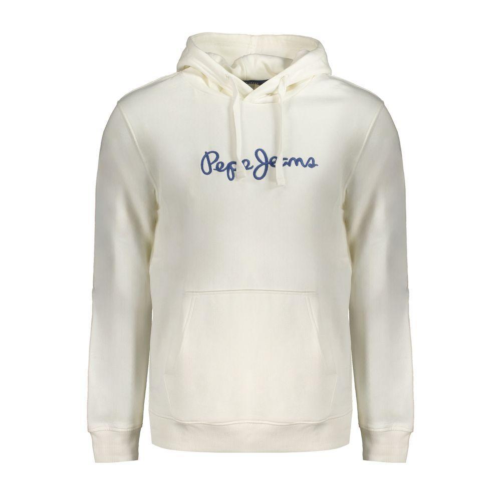 Pepe Jeans White Cotton Sweater PE-31879-XL