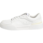 Dolce & Gabbana White Miami Leather Low Top Sneakers Shoes MV6121-40