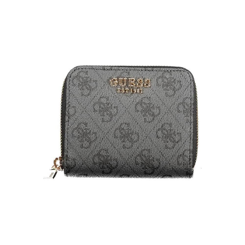 Guess Jeans Black Polyethylene Women Wallet GU-39291