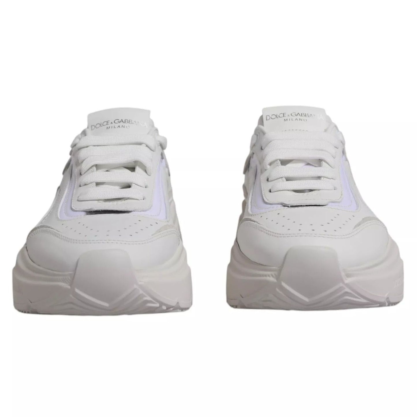 Dolce & Gabbana White Daymaster Low Top Mens Sneakers MV4309-40
