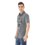 Costume National Gray Cotton Shirt CO-6274-IT50 | L