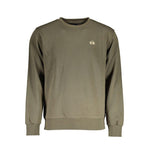 La Martina Green Cotton Sweater LA-17168-XL