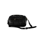La Martina Black Polyethylene Handbag LA-20567