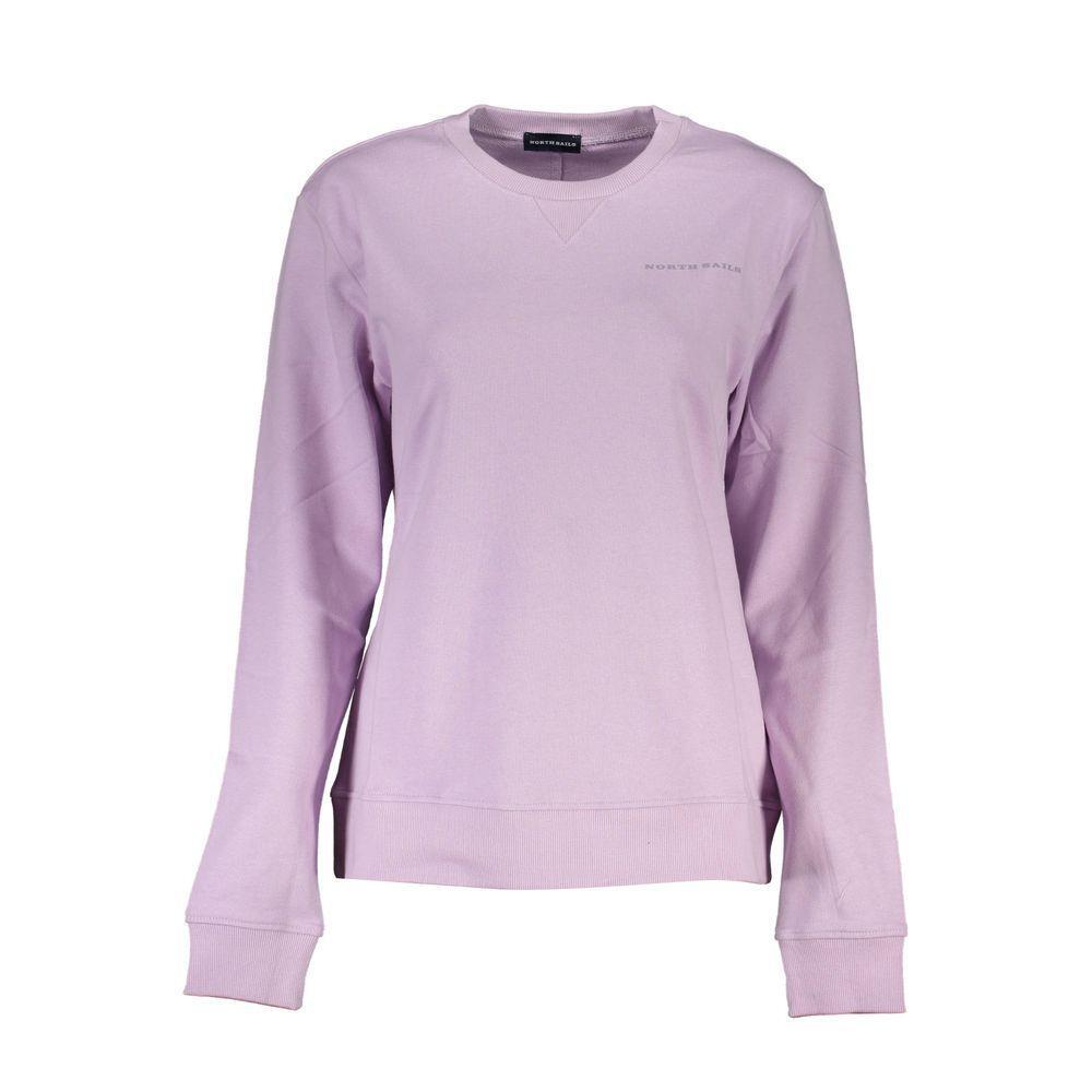 North Sails Purple Cotton Sweater NO-21630-XS