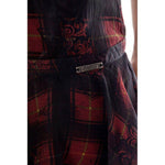 John Galliano Black Silk Skirt