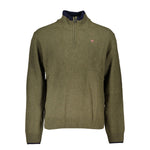Napapijri Green Fabric Sweater NA-25314-M