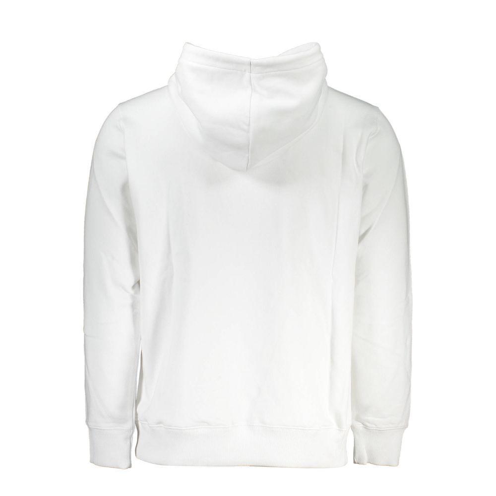 Calvin Klein White Cotton Sweater CA-26378-L