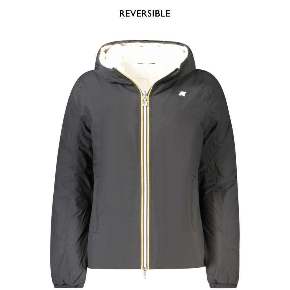 K-WAY Black Polyamide Jackets & Coat KW-34163-L