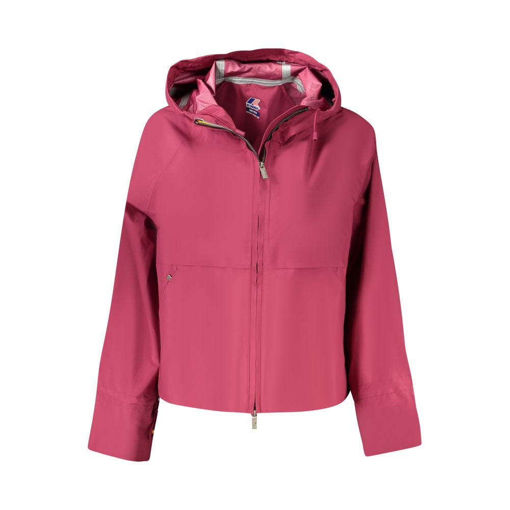 K-WAY Purple Polyester Jackets & Coat KW-34933-XS