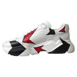 Dolce & Gabbana White Daymaster Hand Painted Sneakers MV5552-39