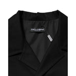 Dolce & Gabbana Black Short Sleeve Button Men Casual Shirt JKT41561-44