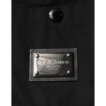 Dolce & Gabbana Black Short Sleeve Button Men Casual Shirt JKT41561-44